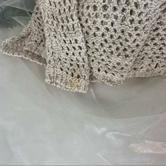 Free People Double Button Summer Sweater Pockets! - Picture 4 of 5